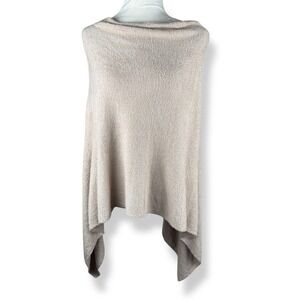 Barefoot Dreams CozyChic Lite Shawl Poncho One‎ Size Lagenlook Minimalist Soft